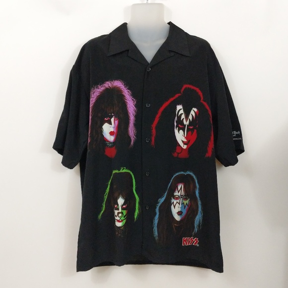 KISS Catalog Other - 💙HP💙 RARE 2002 KISS Catalog Dragonfly Club Shirt